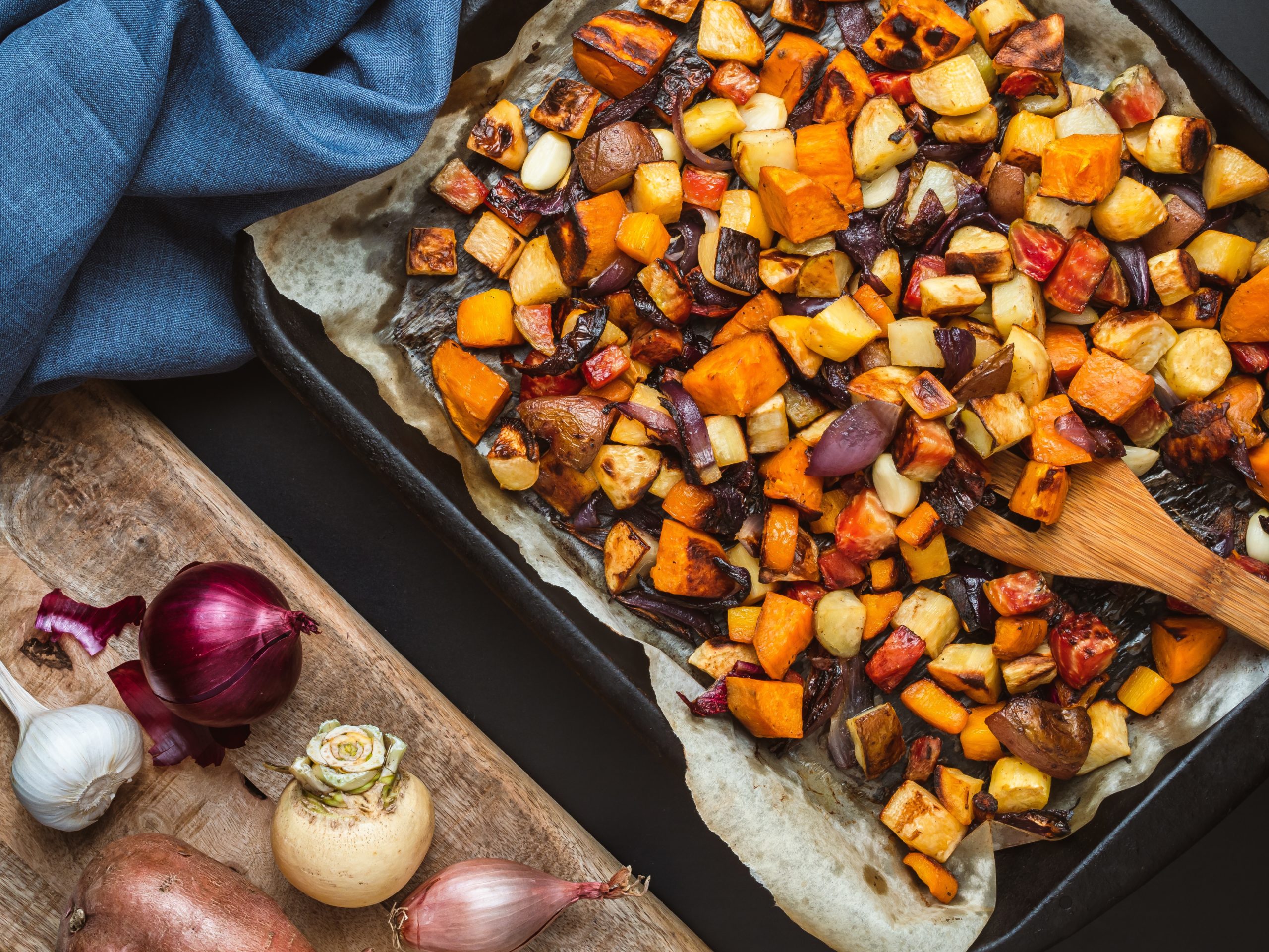 Recipe – Roasted Rosemary Root Vegetables